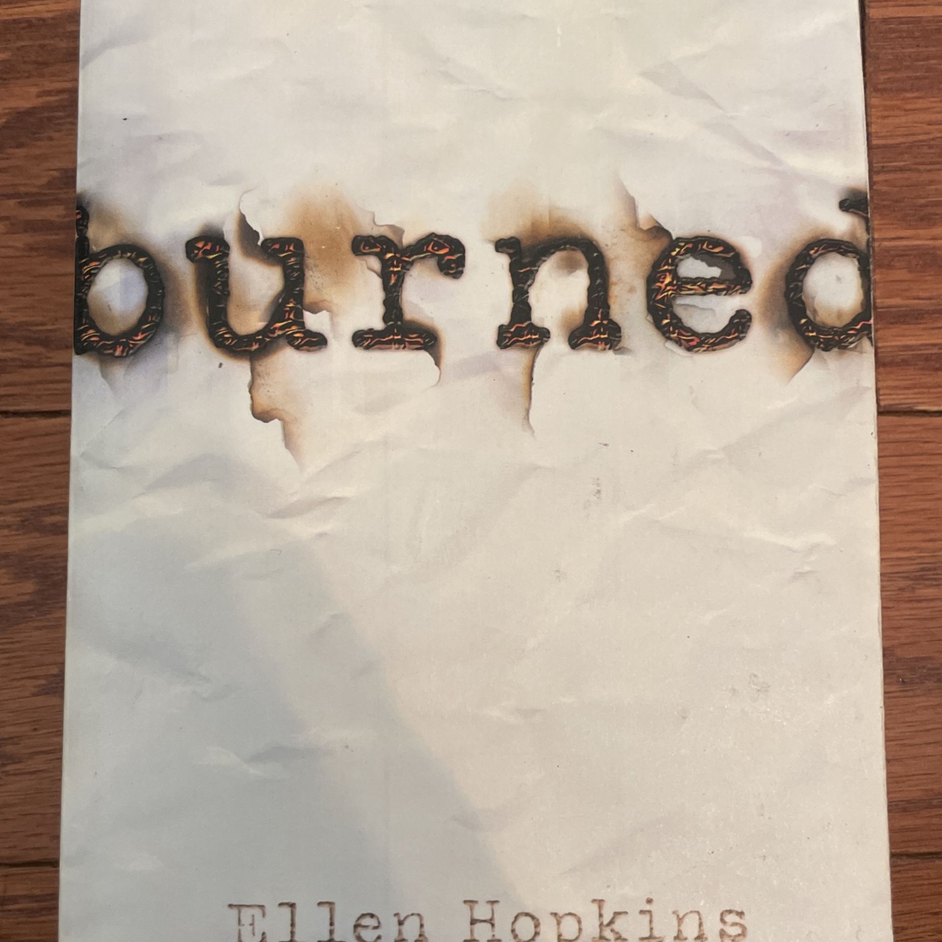 Burned - Paperback Book 