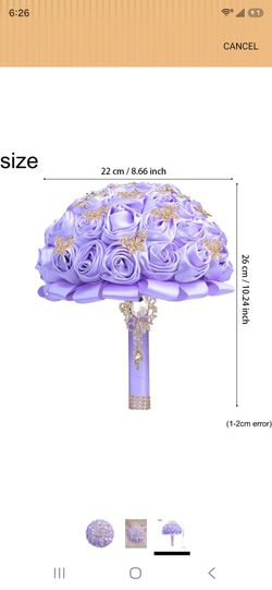 Floral Satin Rose Butterfly Shape Rhinestone Bridal Bouquet Luxury Golden Rhinestone Artificial Flowers for Wedding