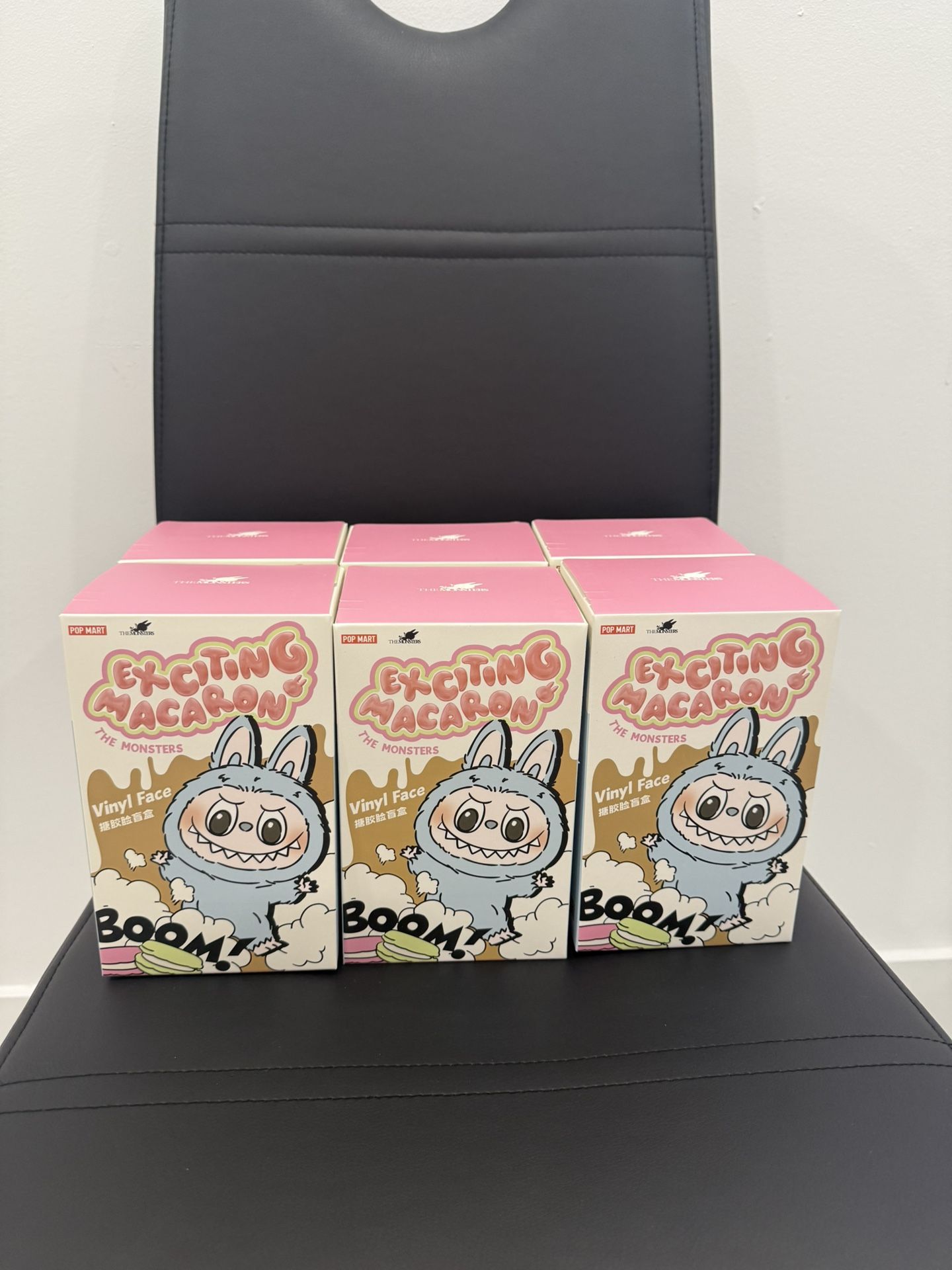 Authentic POP MART  Labubu Exciting Macaron Brand New Sealed Set of 6