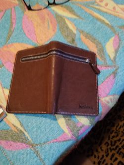 Baellerry mens Leather Wallet.