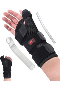 Right hand Wrist Brace Thumb Spica Splint size M