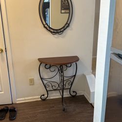 End Table With Mirror 