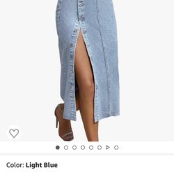 Jean Skirt