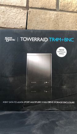Sans Digital Tower Raid TR4M+BNC
