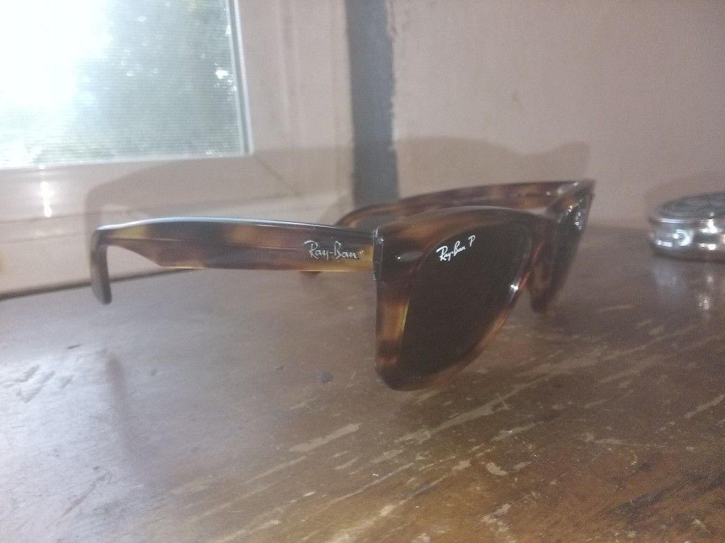Ray Ban Tortoise Polarized Sunglasses