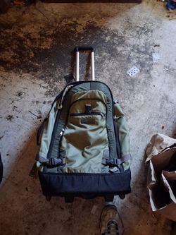 Rolling Wheeled Backpack Travel Bag