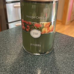 Yankee Candle Bayberry And Citrus Candle