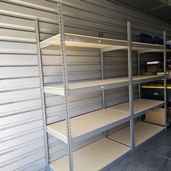 48 in W x 24 in D Boltless Storage Garage Office Rack Shelves Delivery Available