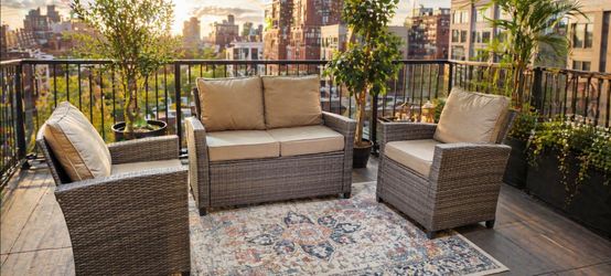 Lily 3-Piece Conversation Set