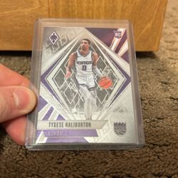 Tyrese Haliburton 2020-21 Panini Chronicles Phoenix Silver Prizm Holo #576