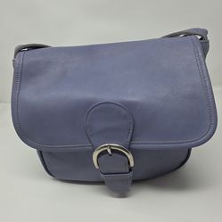 Vintage Periwinkle Coach Purse