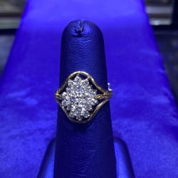 14KT Gold Diamond Ring 
