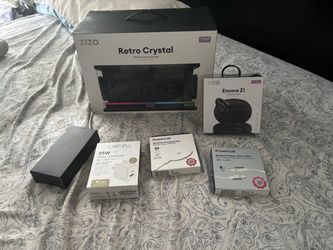 Zizo speaker and ear buds 120$ for everything speaker wireless chargers earbuds take everything 120$