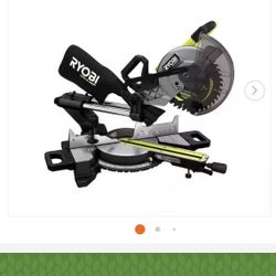 🔧 RYOBI 18V ONE+ Brushless 10” Sliding Compound Miter Saw Kit 🔧