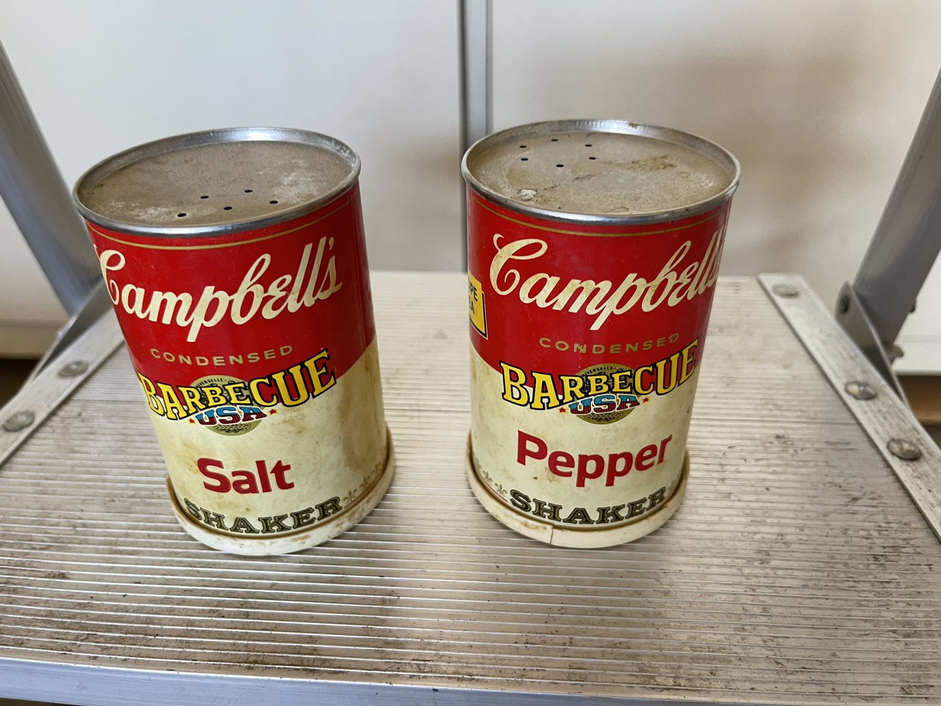 Vintage Campbell Soup Salt/Pepper Shakers