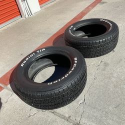 WHITE WALL TIRES P225/60R15 95S