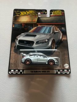Hot Wheels Premium Boulevard '16 Subaru WRX STI