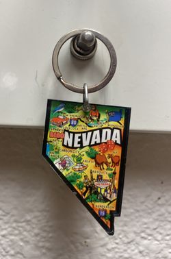 Vintage Nevada Key Chain 