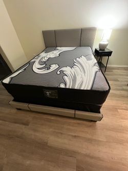 Cama Queen con Colchon y Base 💥🚛