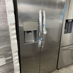 Frigidaire Gallery Side By Side In Stainless Steel New Open Box Coubter Depth