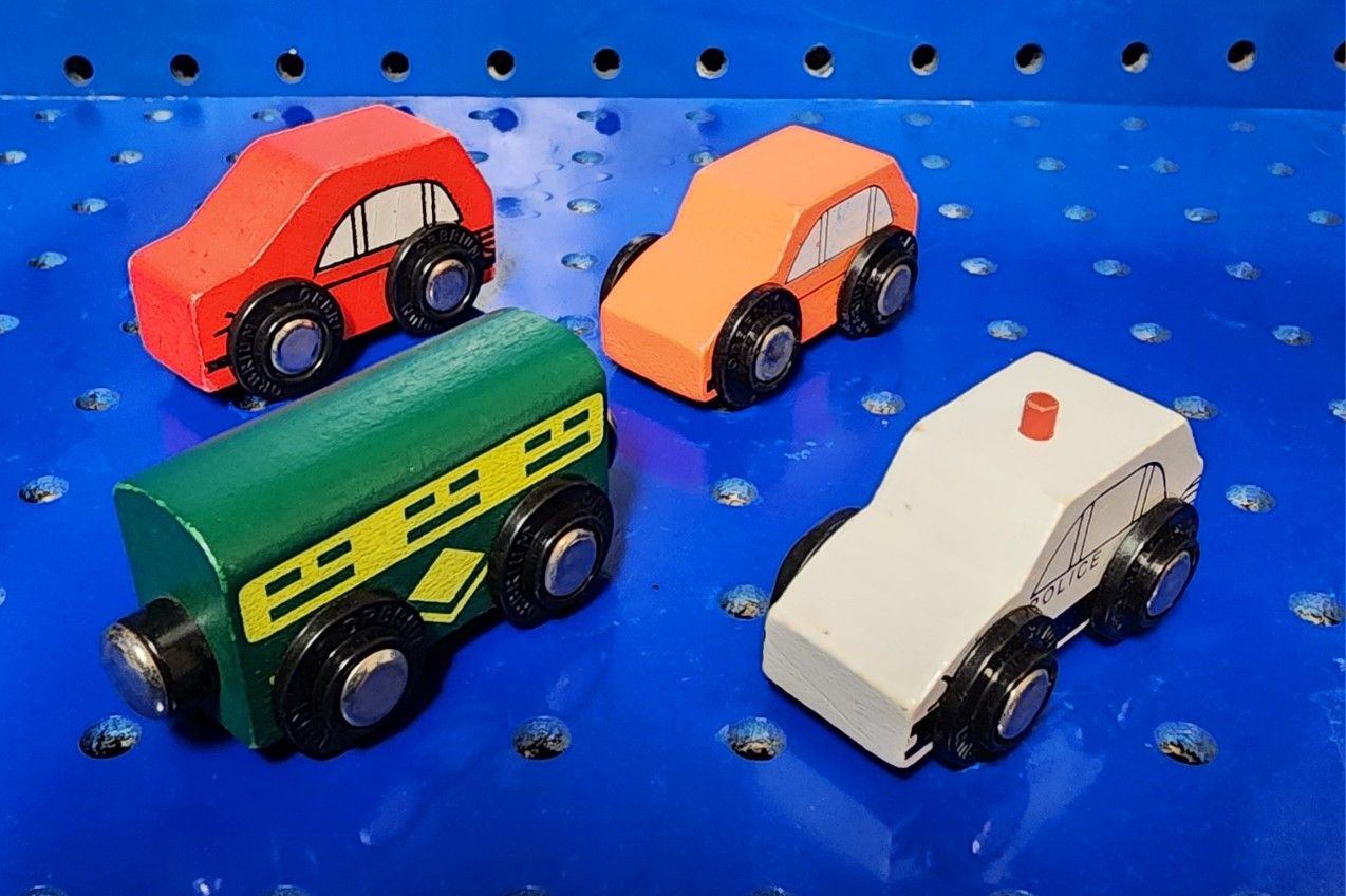 BRIO Wooden Toy Car Bundle