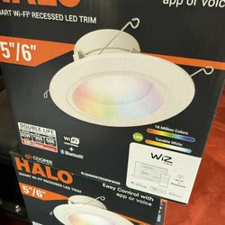 Halo. Spot Lights. Change Colored 