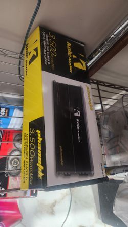 New kole audio 3400 watts 1 Ohm Stable