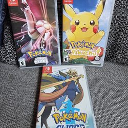 Pokemon Switch Games