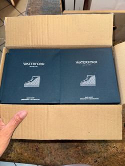 Waterford Crystal Baby Boot Ornament