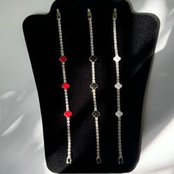 clover diamond bracelet 