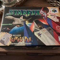 Nintendo 64 N64 Starfox