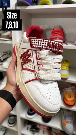 AMIRI MA SKYLINE WHITE/RED NEWS COLLECTION