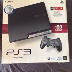 PS3 Console With Charger 
