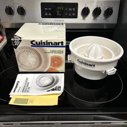 CUISINART SUPER CITRUS JUICER ATTACHMENT DLC-356 **NEW OPEN BOX**