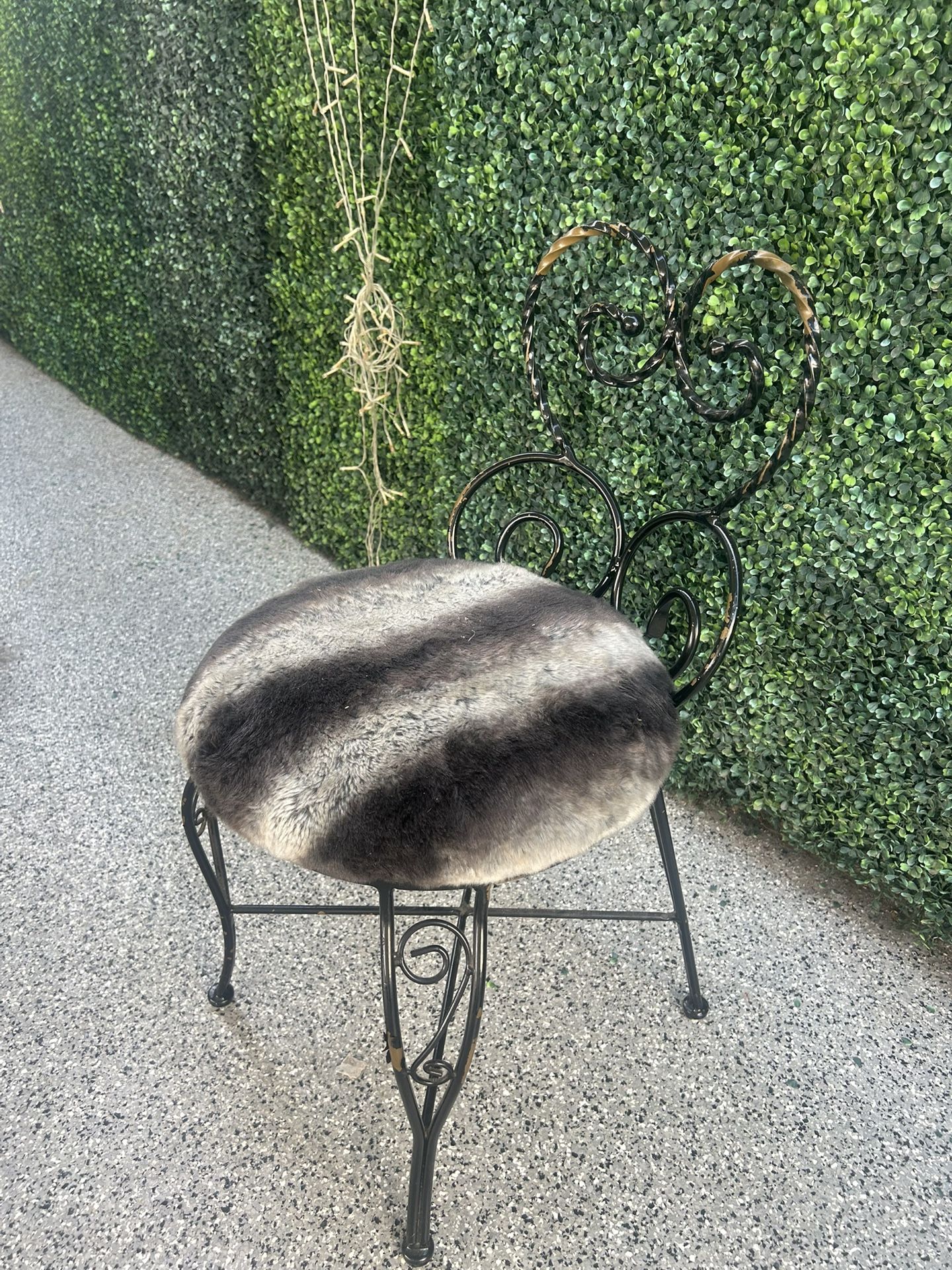 Vintage Style steel chair