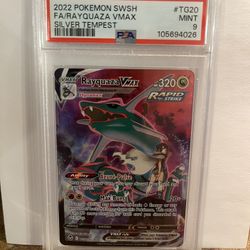 Pokemon TCG Rayquaza VMAX Full Art TG20/TG30