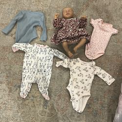 Realistic Baby Doll With Clothes