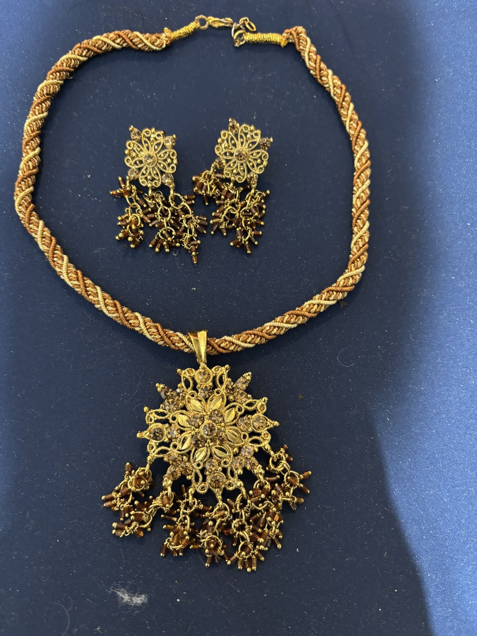 Necklace And Earrings Set From India