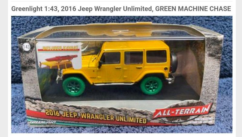 Greenlight Green Machine Rare Chase
