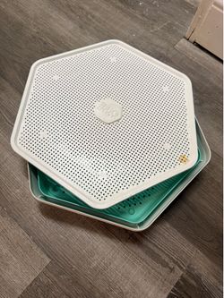 Meal worm farm bin