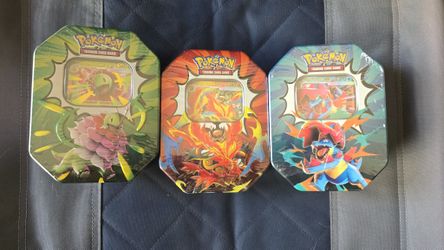 Pokémon TCG Mega Evolution Ascended Heroes Tin Bundle — All 3 (Factory Sealed)