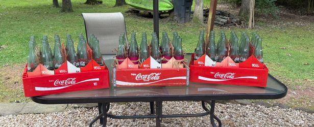 Coke bottles