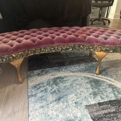 Beautiful Rare Antique Bench