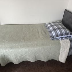 Clean Twin Bed 