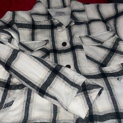 Oversized Flannel Sherpa 