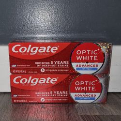 Colgate Optic White Advanced Toothpaste Oral Care