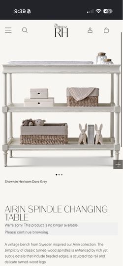 Changing table