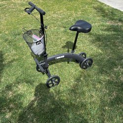 Medline Manual Seated Mobility Scooter 