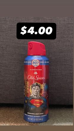 Old Spice Spray Deodorant $4.00
