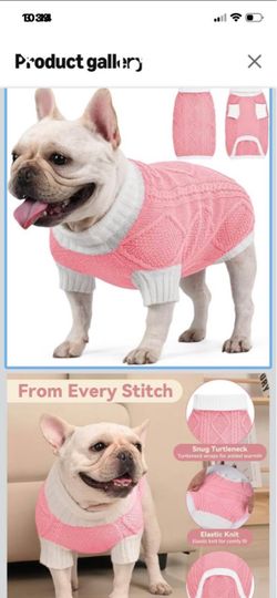 Dog sweater new